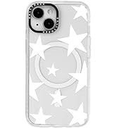 sallvmbek for iPhone 14 Case/iPhone 13 Case,Compatible with MagSafe,Cute Star Print Pattern,Magne...