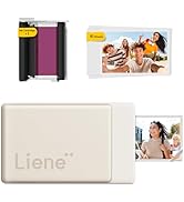Liene Pearl N200 Pro Portable Photo Printer, Instant Mini Picture Printer for iPhone Smartphone, ...