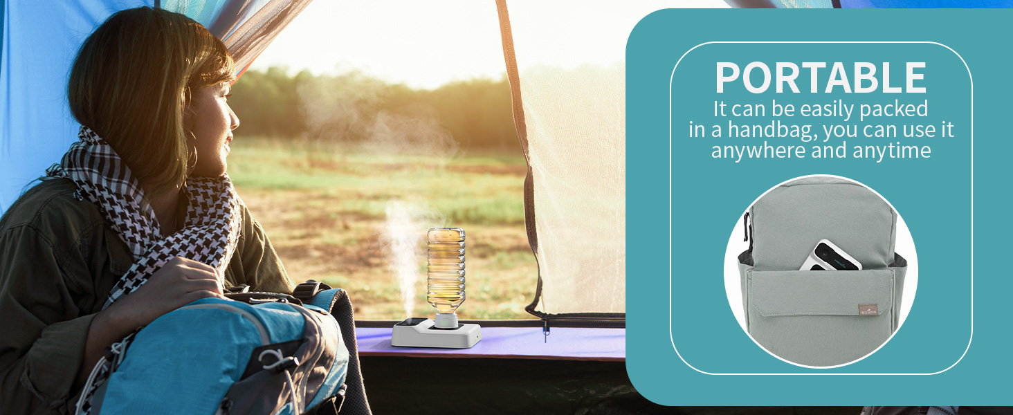HOMDIS Travel Humidifier Portable Humidifiers for Travel