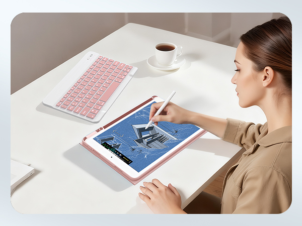 pink ipad 5th gen keyboard