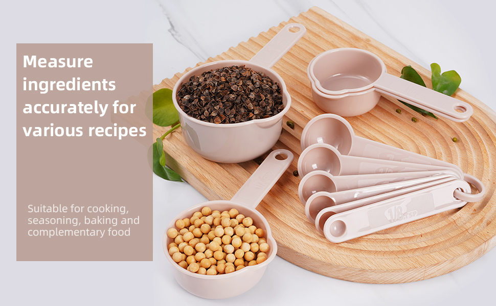 11PCS Measuring Spoons and Measuring Cups Set