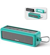 Raymate Bluetooth Speakers, HiFi Stereo Sound with DSP, 30W IPX7 Waterproof Speaker Wireless Blue...