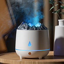 The shape of the volcano