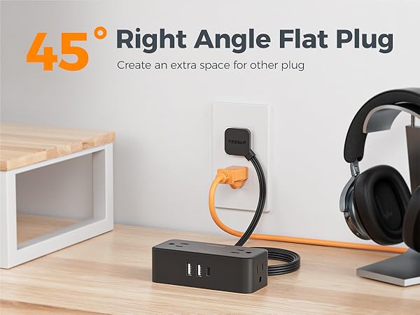 Extension Cord with Multiple Outlets