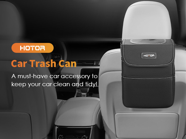 car trash can