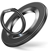 SYNCWIRE Magnetic Phone Ring Holder for MagSafe, 360° Rotation Cell Phone Grip Stand Finger Ring ...