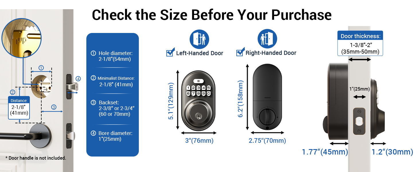 keyless entry door lock 