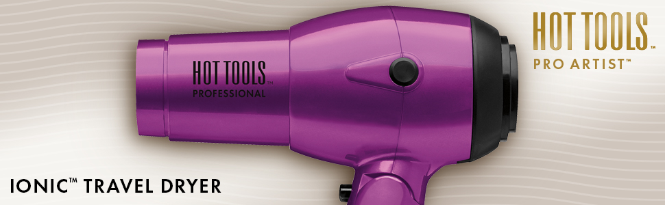 hairdryer; hairdryers; travelhairdryer; travelhairdryers; compact; foldinghandle; hottools