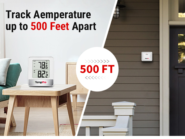 wifi temperature sensor temp and humidity monitor reptile thermometer and humidity gauge