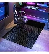 SALLOUS Chair Mat for Hard Floor, 47" x 36" Vinyl Gaming Chair Mat for Hard Surface, Multi-Purpos...