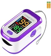 Pulse Oximeter Fingertip, Pulse OX with Large LED Display, Oximeter, Pulse Oximeter, Fingertip Pu...