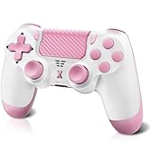Puiseno Wireless Controller for PS-4, Dual Vibration Game Joystick/Motion Sensing/Touchpad/Speake...