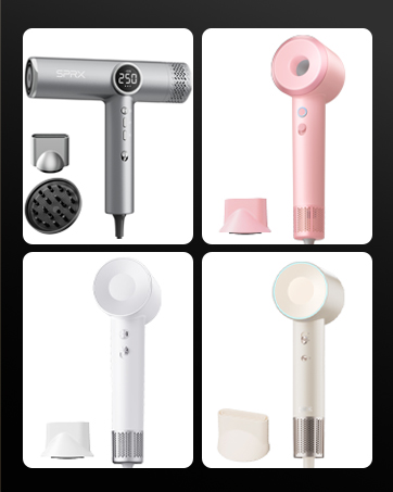 High-Speed Ionic Hair Dryer with Diffuser