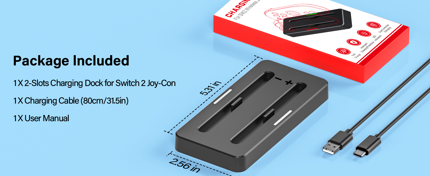 switch 2 charging station