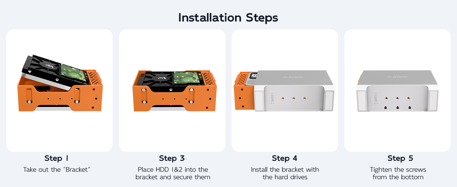 Dual Bay RAID Enclosure for SATA 2.5&amp;#39;&amp;#39;/ 3.5&amp;#39;&amp;#39; HDD/SSD