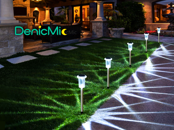 solar garden lights outdoor for yard
