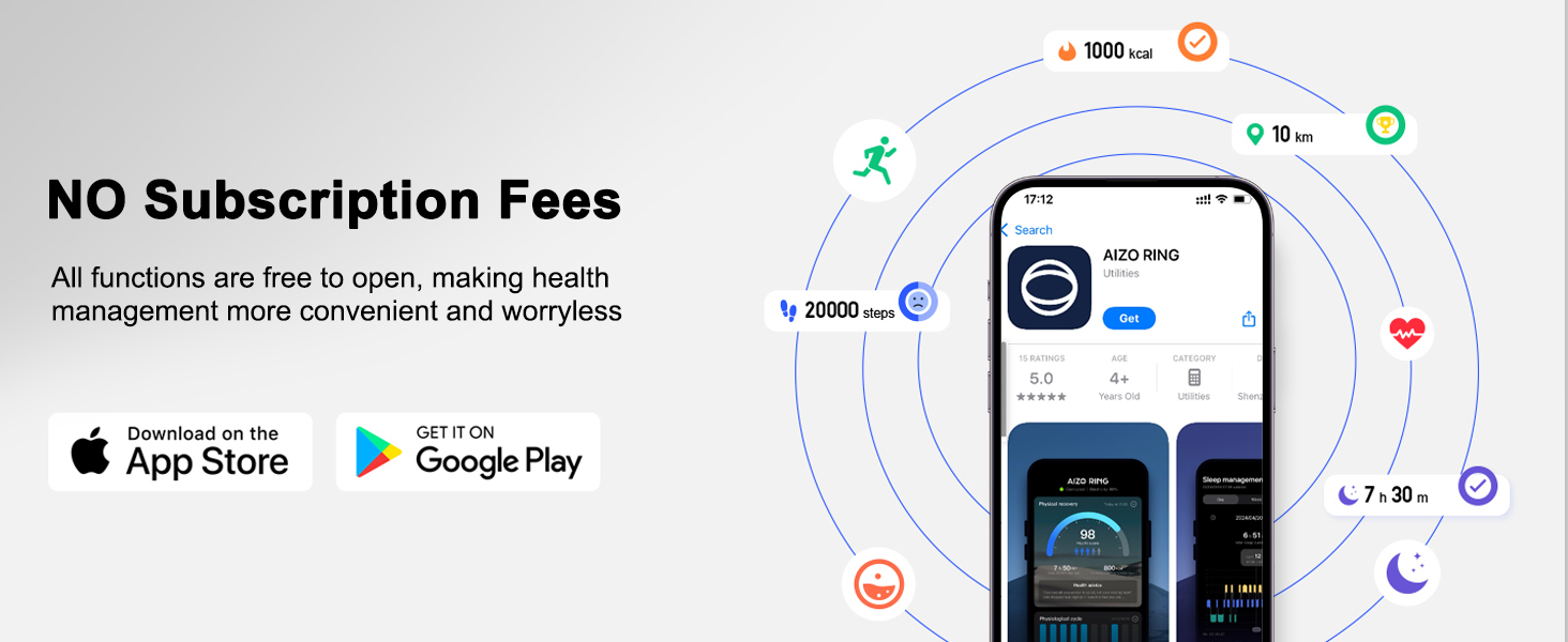 smart ring no subscription