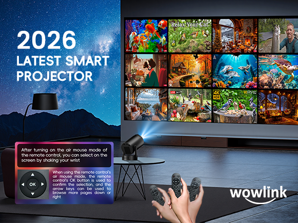 Projector with wifi and Bluetooth