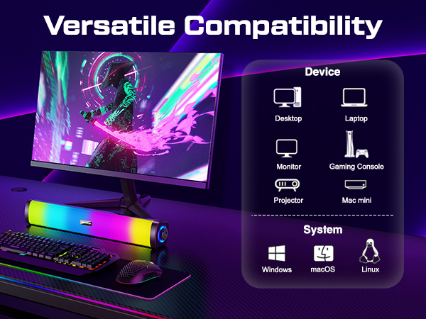 versatile compatibility