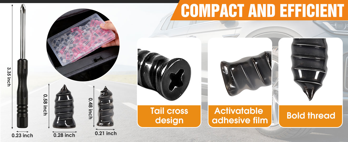 Tire Repair Rubber Nail