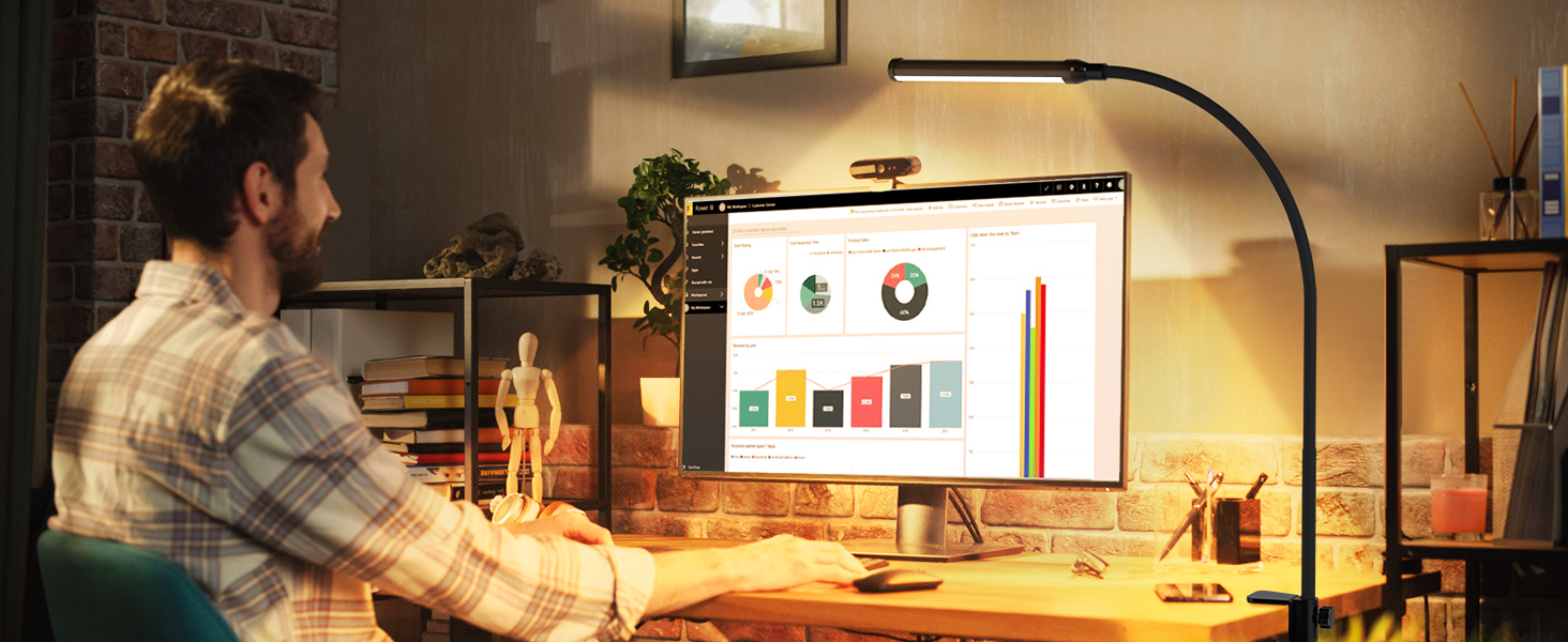 desk lamp for college dorm room gaming working