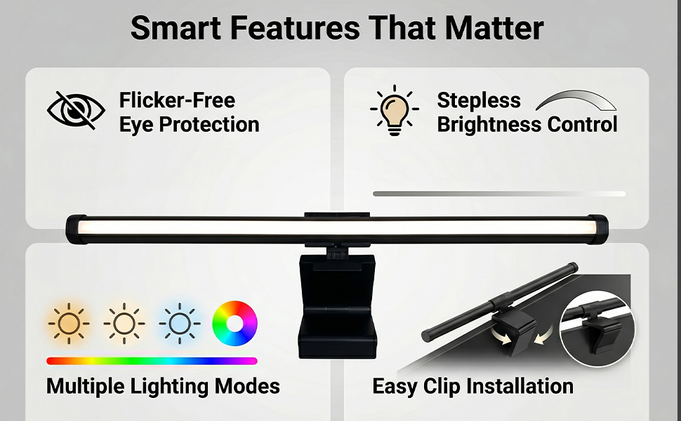Monitor led light