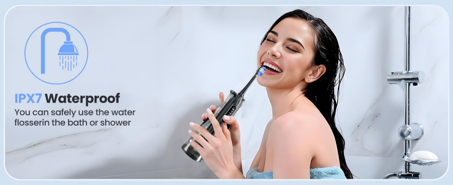IPX7 Waterproof