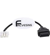 FRCVESNG 12 Pin Diagnostic Cable Compatible with T esla Model X Model S(2012-2015), OBD2 Adapter ...