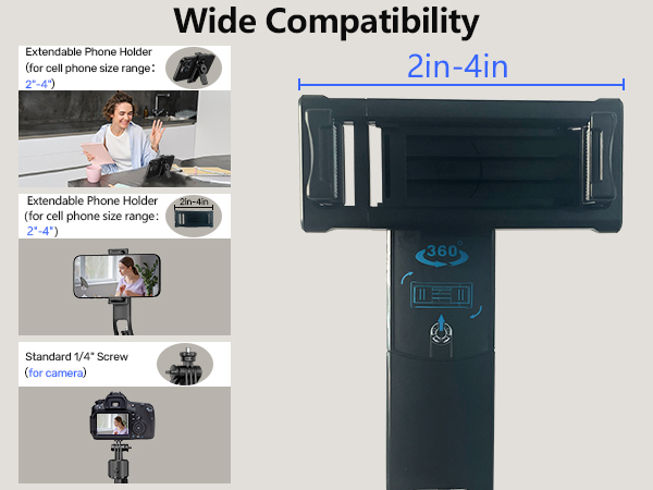 selfie stick tripod with light