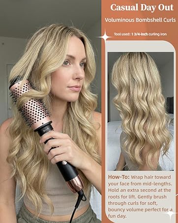 Voluminous Bombshell Curls