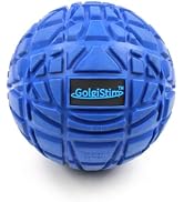 GolgiStim Large Trigger Point Massage Ball - 4.75 Inch Hard Rubber Therapy Ball for Myofascial Ma...