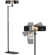 PUTORSEN Universal Projector Stand – Height Adjustable & 360° Rotatable Mount with 1/4" Screw, Co...