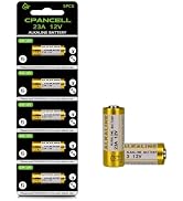 CPANCELL A23 23A 12V Alkaline Battery MN21/23 L1028f Alkaline 12Volts Battery 5PCS