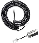 Awishwell Phone Cord Detangler for Desk Phones, 1 Pack Phone Cord for Landline 8 Ft Uncoiled (1.4...