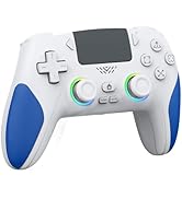 IWGAME RGB Wireless Controller for PS-5/PC, Hall Effect Joysticks &amp; Triggers Gamepad with Program...