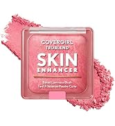 COVERGIRL TruBlend Skin Enhancer Baked Luminous Blush, with Hyaluronic Acid &amp; White Rose Extract,...