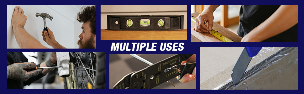 129 Piece Mechanic Tool Set,General Household Hand Kit with Plastic Storage Case