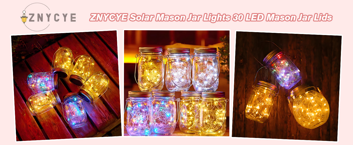mason jar solar lights for outside