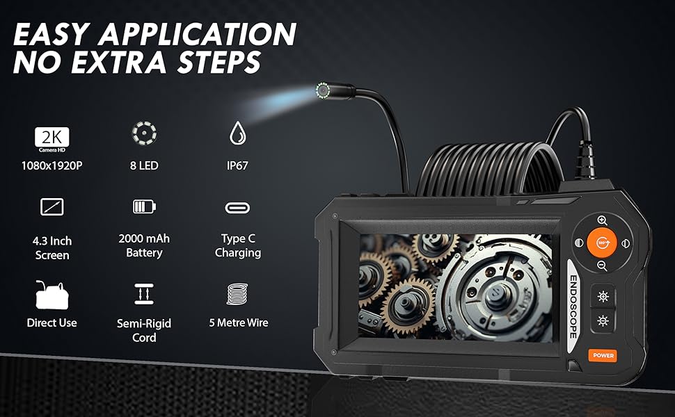 Endoscope Camera With Light Features Explained