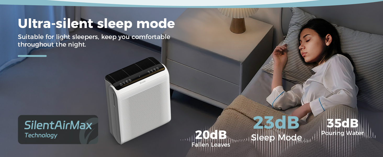 air purifier with sleep mode