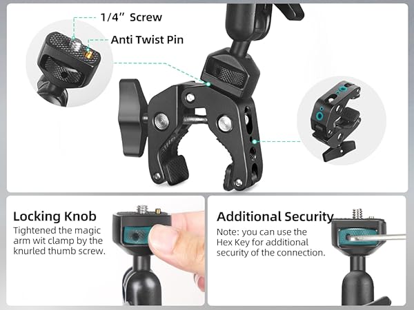 small rig phone mount, small rig magic arm