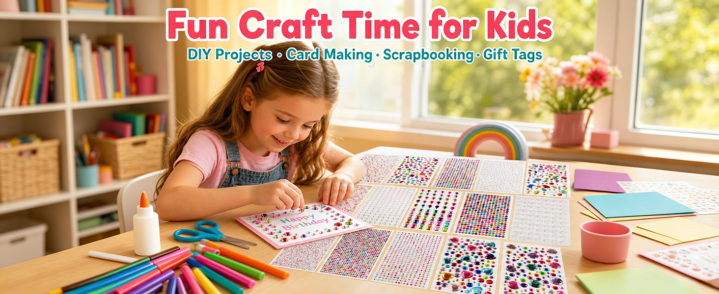 Gem Stickers for Kids