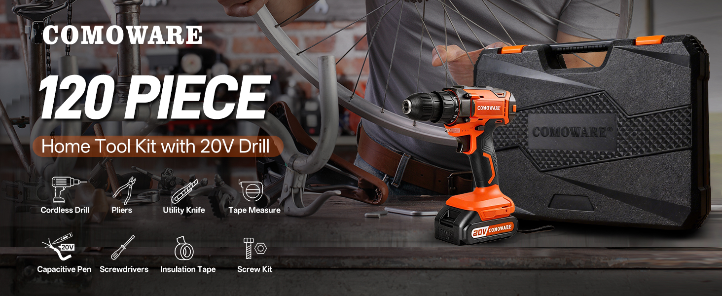 20V Drill &amp;amp; Tool Case