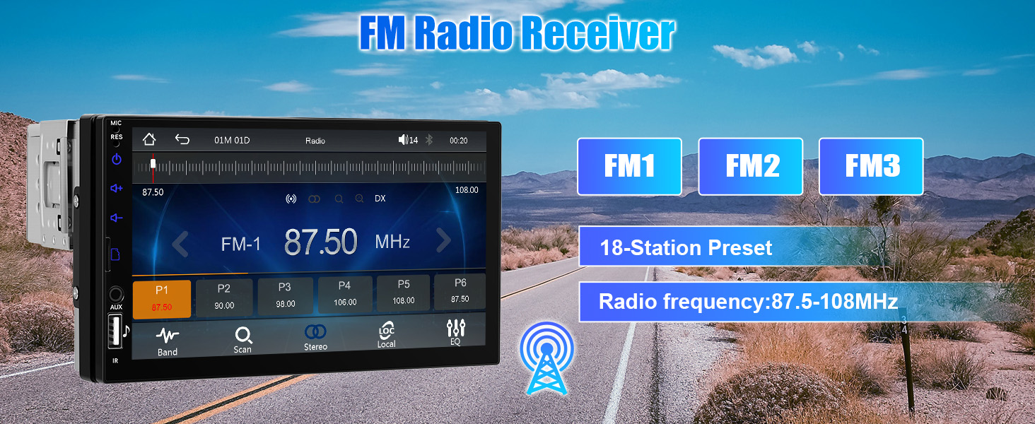 truck radio para carro con pantalla car radio with backup camera reproductor para carro head unit