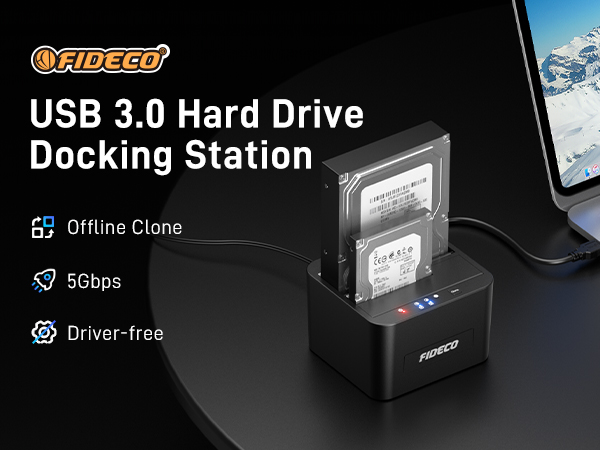 hard drive docking station
