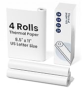 Thermal Paper 8.5&amp;#34; x 11&amp;#34; US Letter