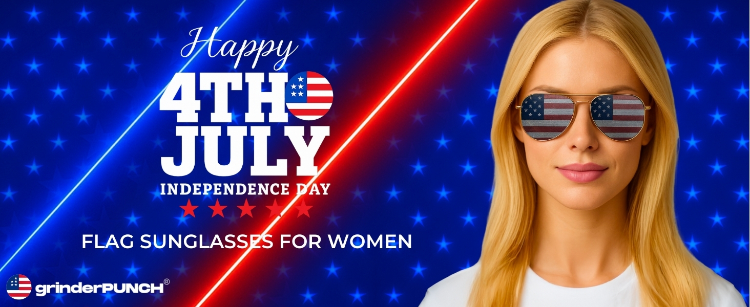  Bulk USA American Flag Aviator Sunglasses
