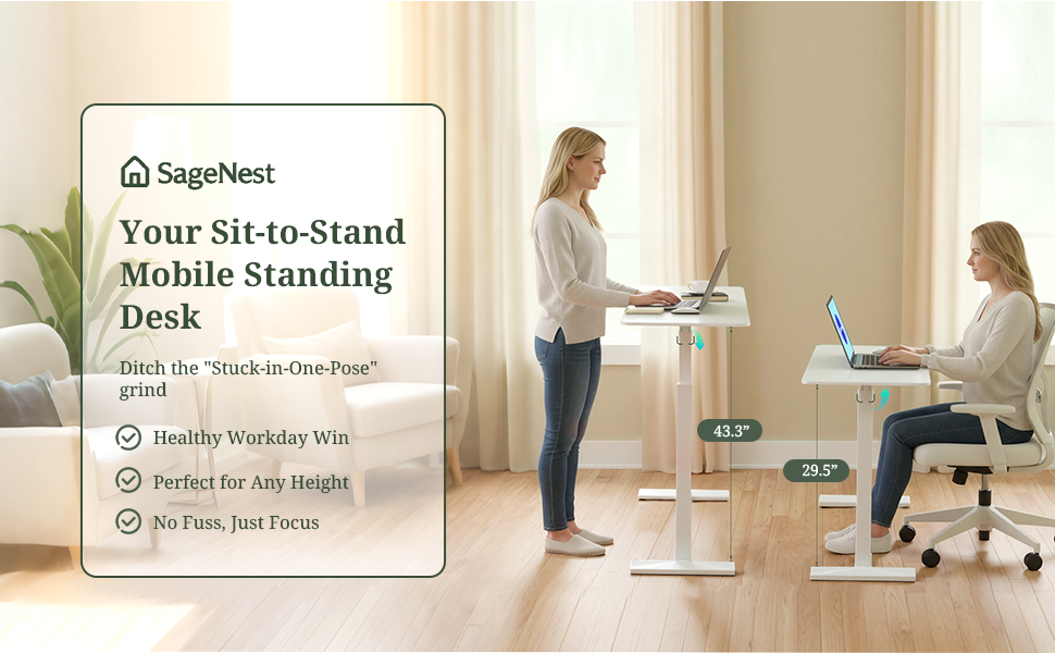 Mobile Standing Desk