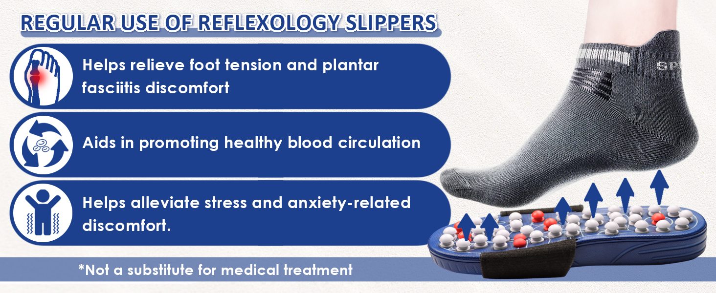 regular foot massage helps to reduce stress, anxiety, muscle tension. Improve blood circulation