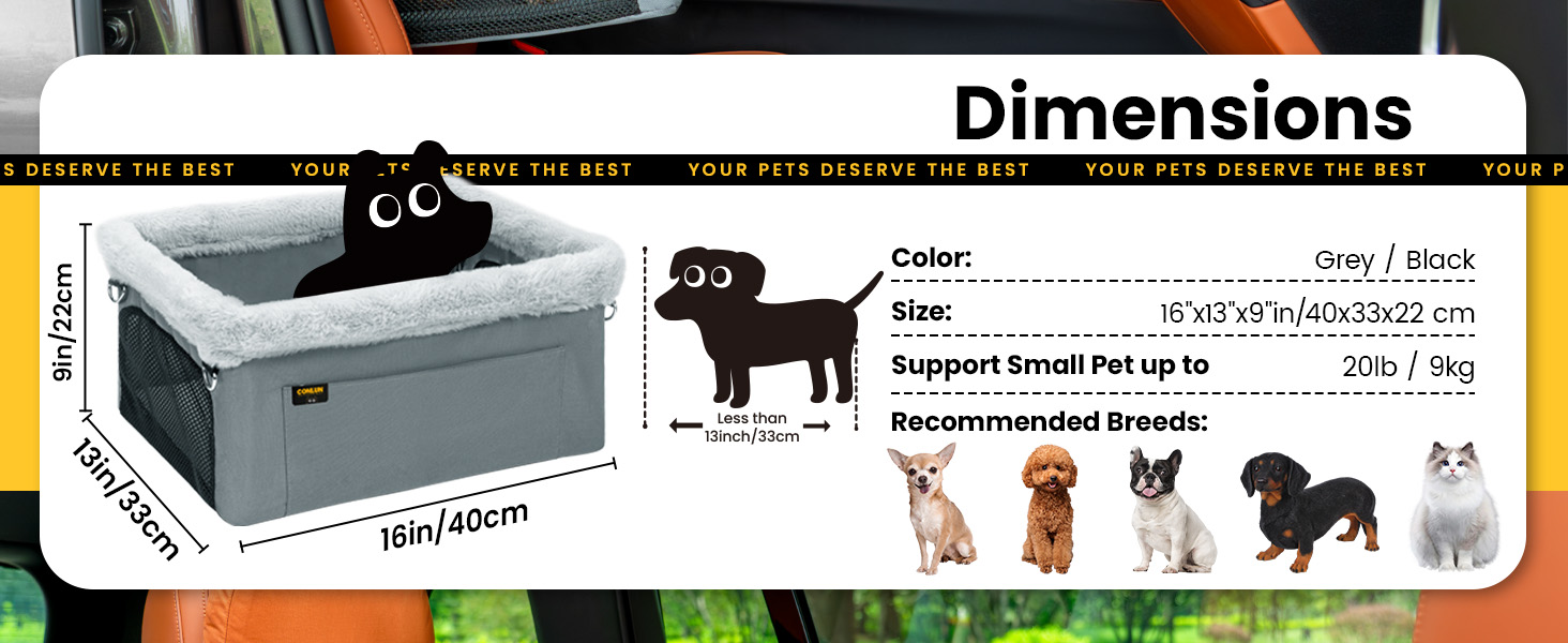 car seat for dogs dog carseat dog seat for car pet car seat dog booster car seat dog car bed